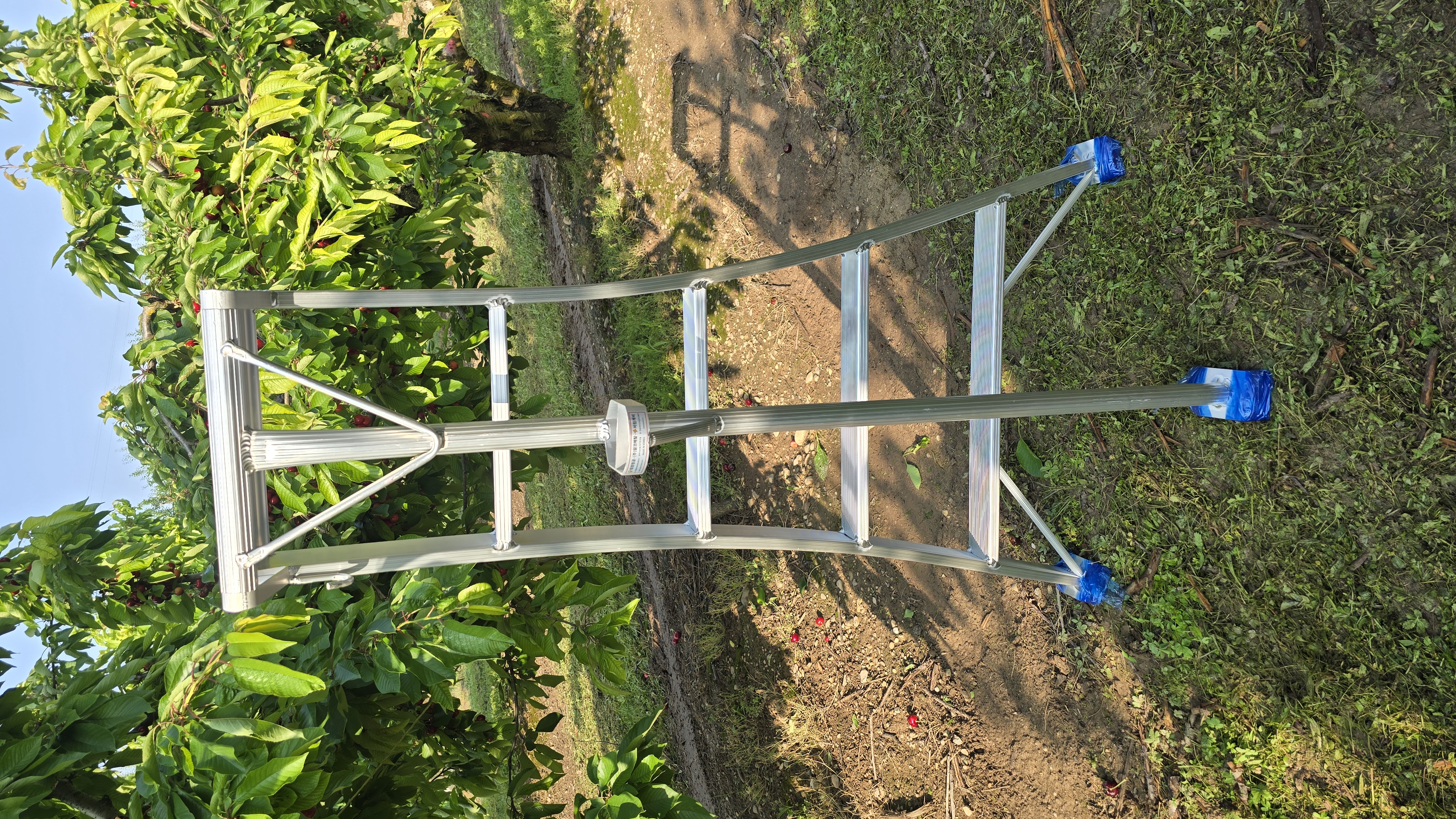 Imagen del producto ESCALERA DE ALUMINIO PARA TRABAJO EN CAMPO